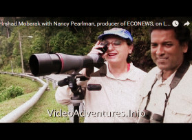 Irshad Mobarak with Nancy Pearlman, producer of ECONEWS