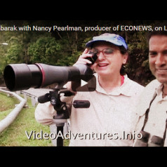 Irshad Mobarak with Nancy Pearlman, producer of ECONEWS